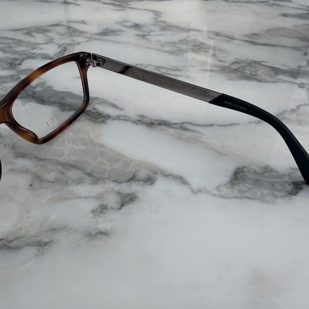 Gucci Eyeglasses, Tortoise brown, GG0692O, 55/16 150 - Picture 6 of 7